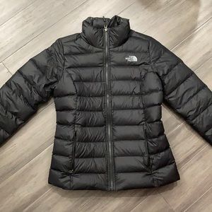 The North Face woman’s stretch down jacket.